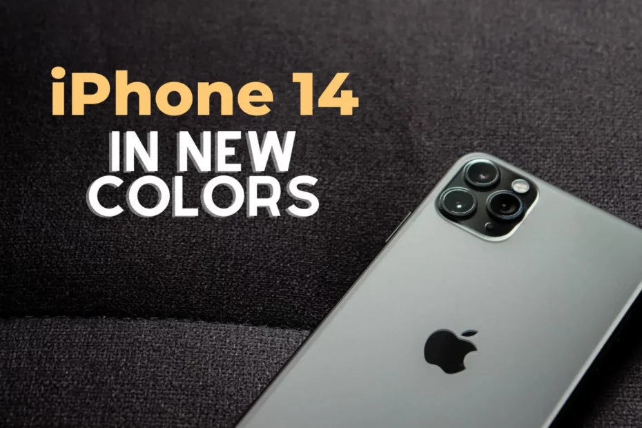 iPhone 14 Pro Max Colors Available 2022